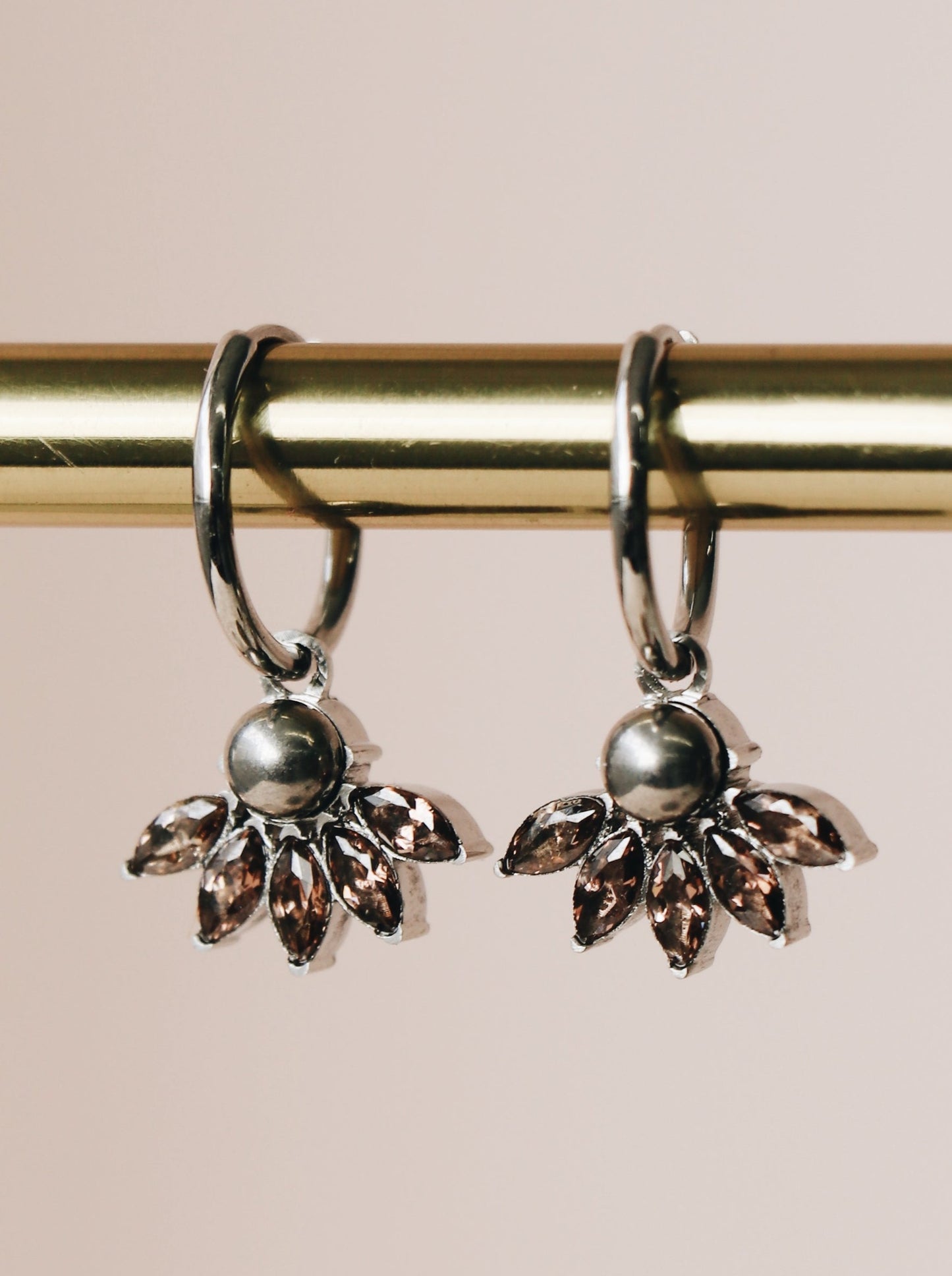 Milla argent Boucles d'oreilles