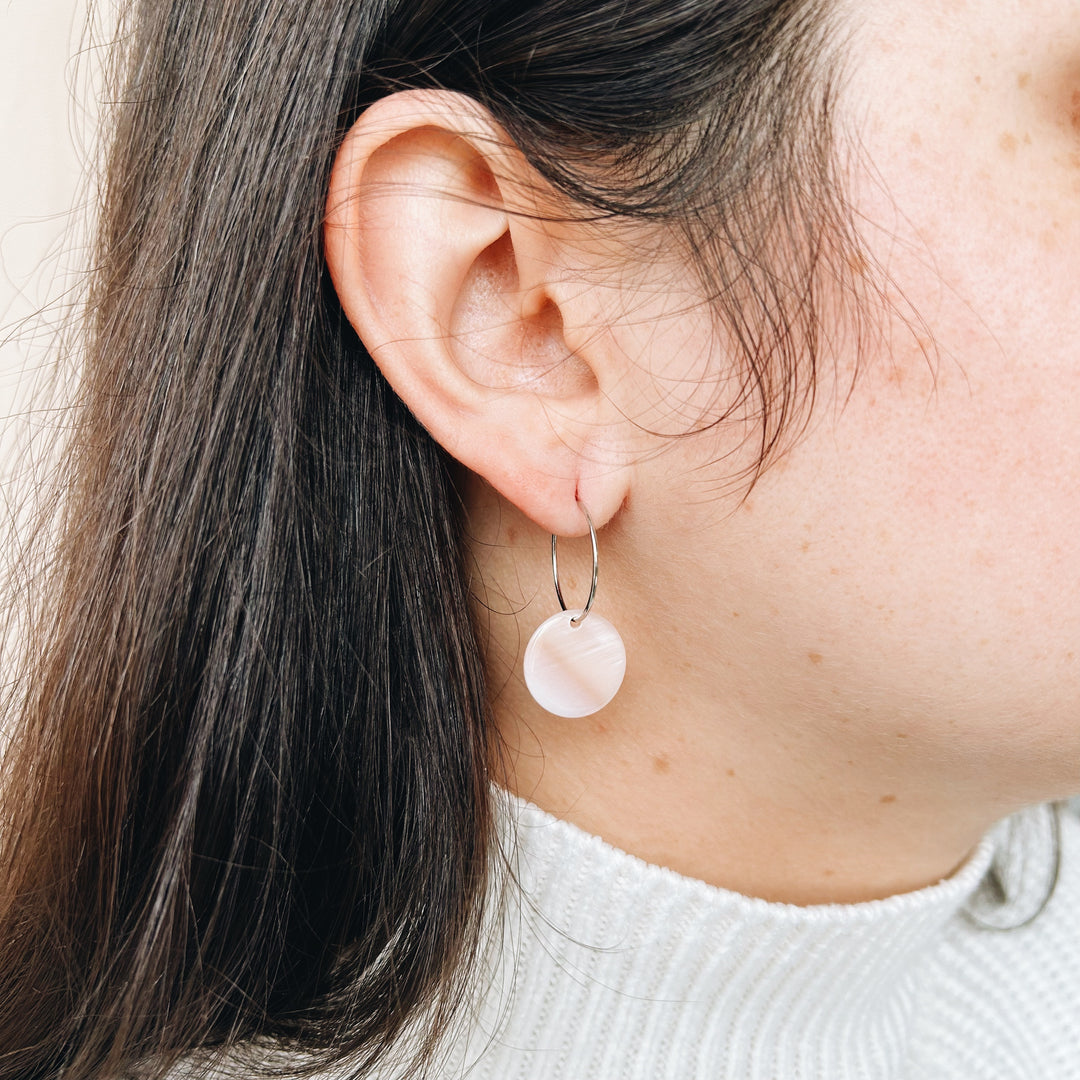 Mista Argent Boucles d'oreilles