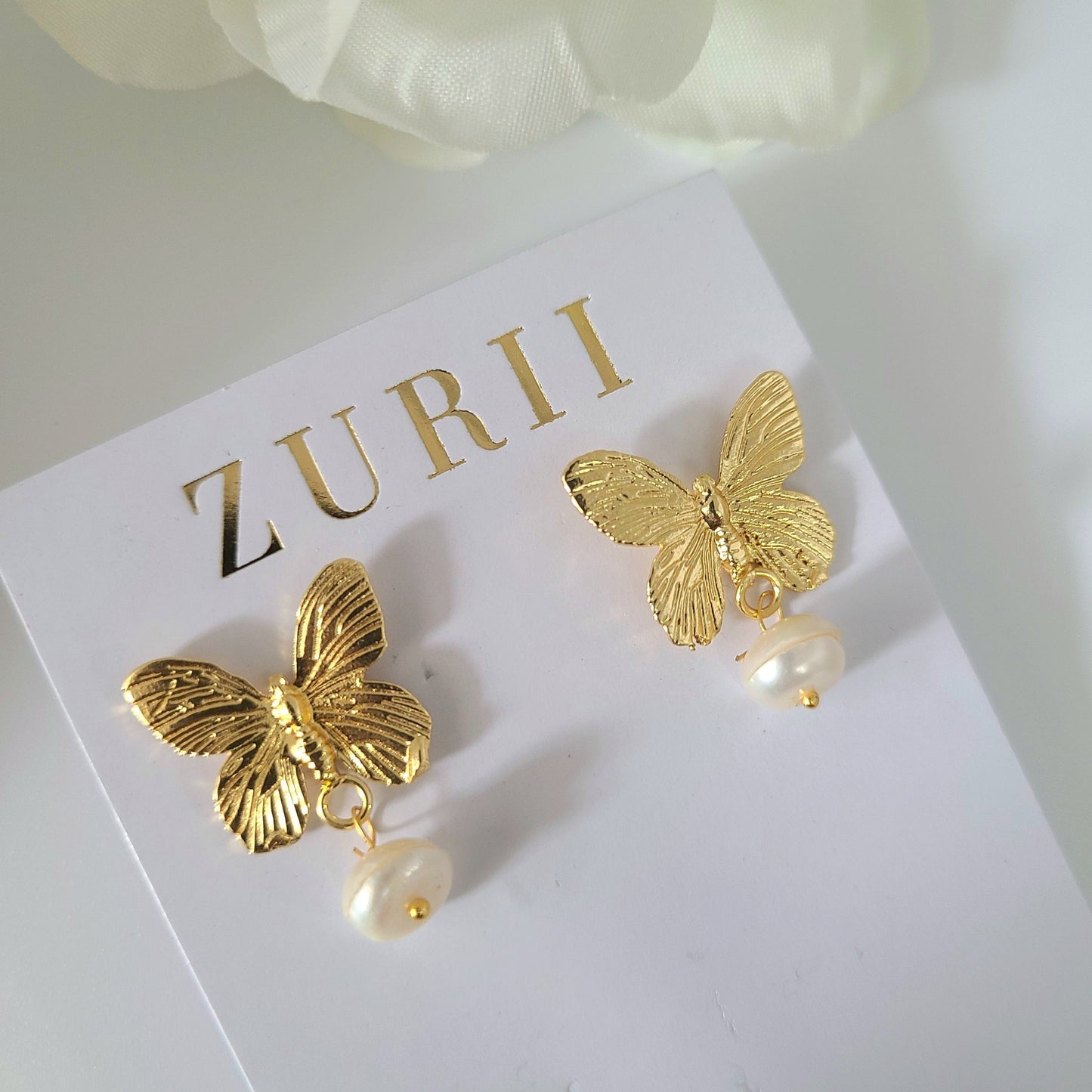 Noor Or Boucles d'oreilles