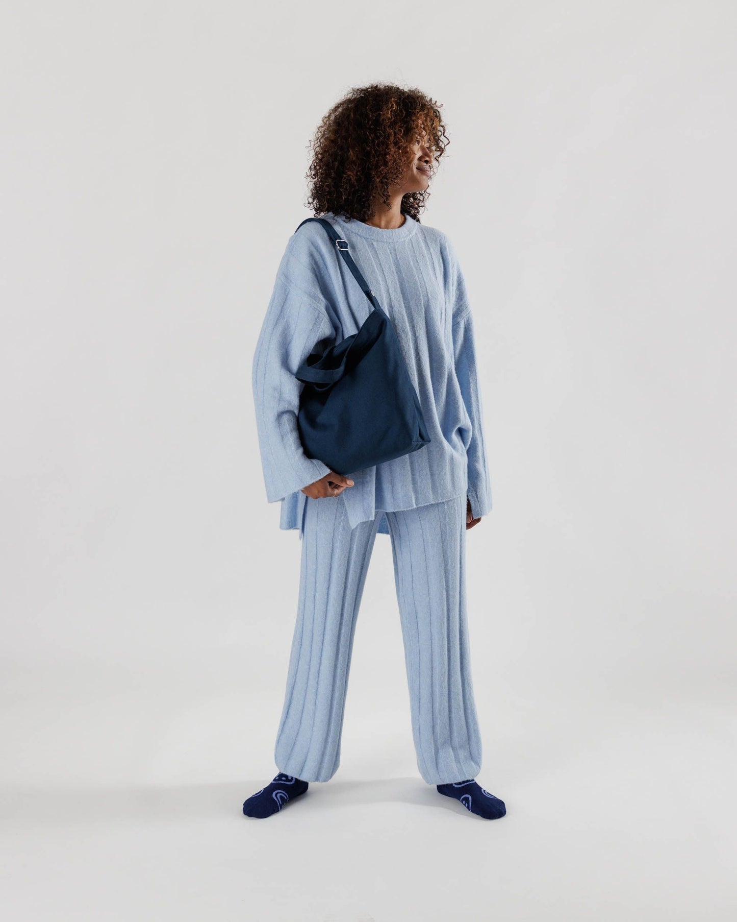 Duck ZIP horizontal Navy Sac