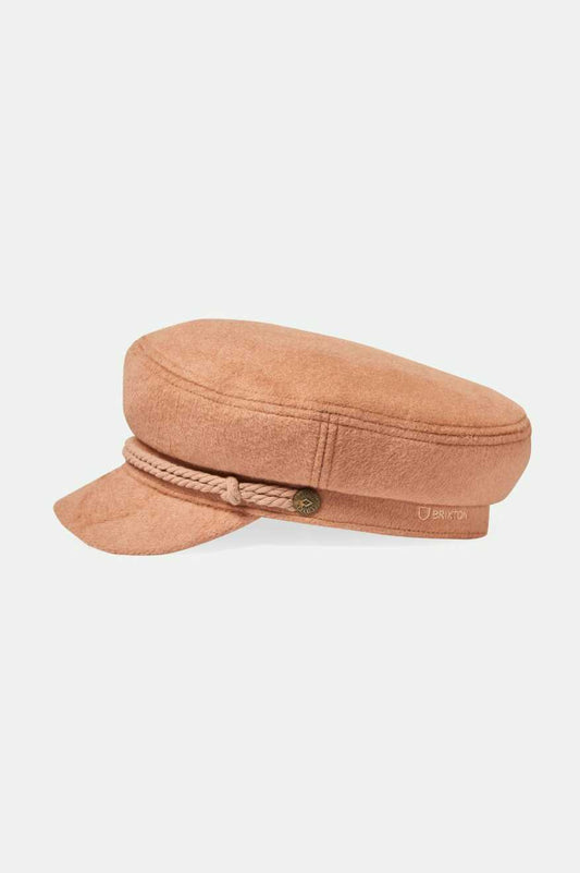 Casquette rose en laine