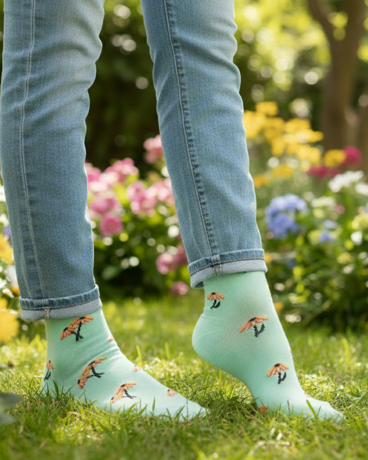 Chaussettes rudbeckie hérissée