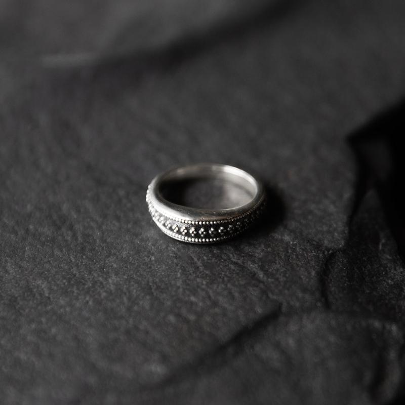Little Dome Argent Bague