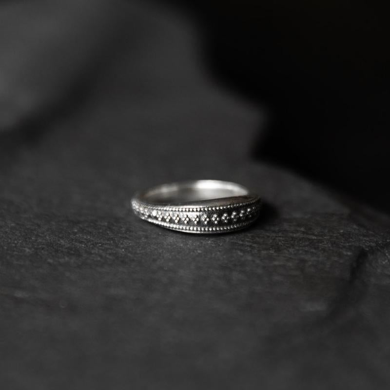 Little Dome Argent Bague