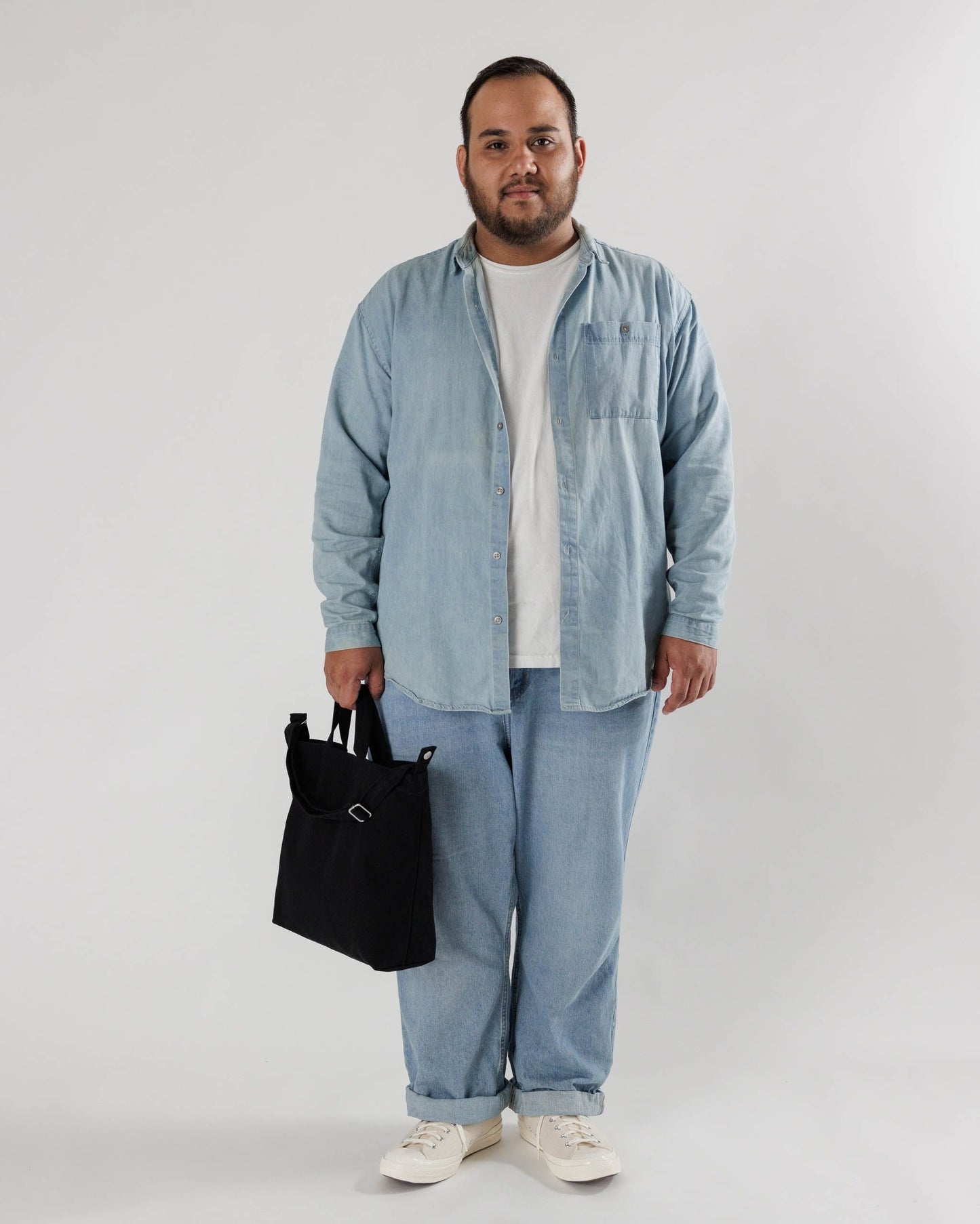 Duck ZIP horizontal Black Sac