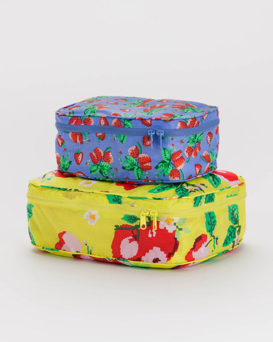 Cube Needlepoint Fruit Pochette de rangement