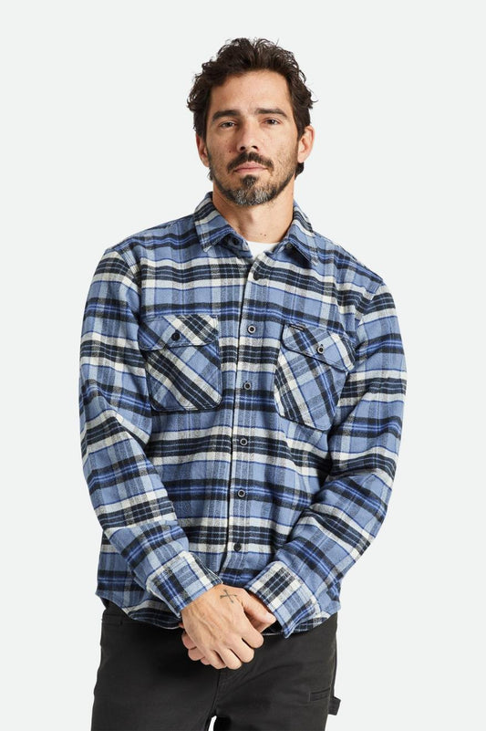 Bradley Bleu - Chemise épaisse 100% Coton