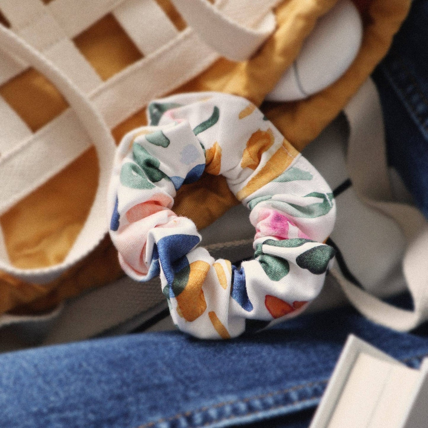 Sierra Florals Chouchou pour cheveux en coton biologique