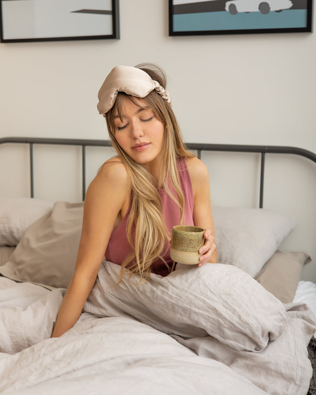 Masque de sommeil Champagne