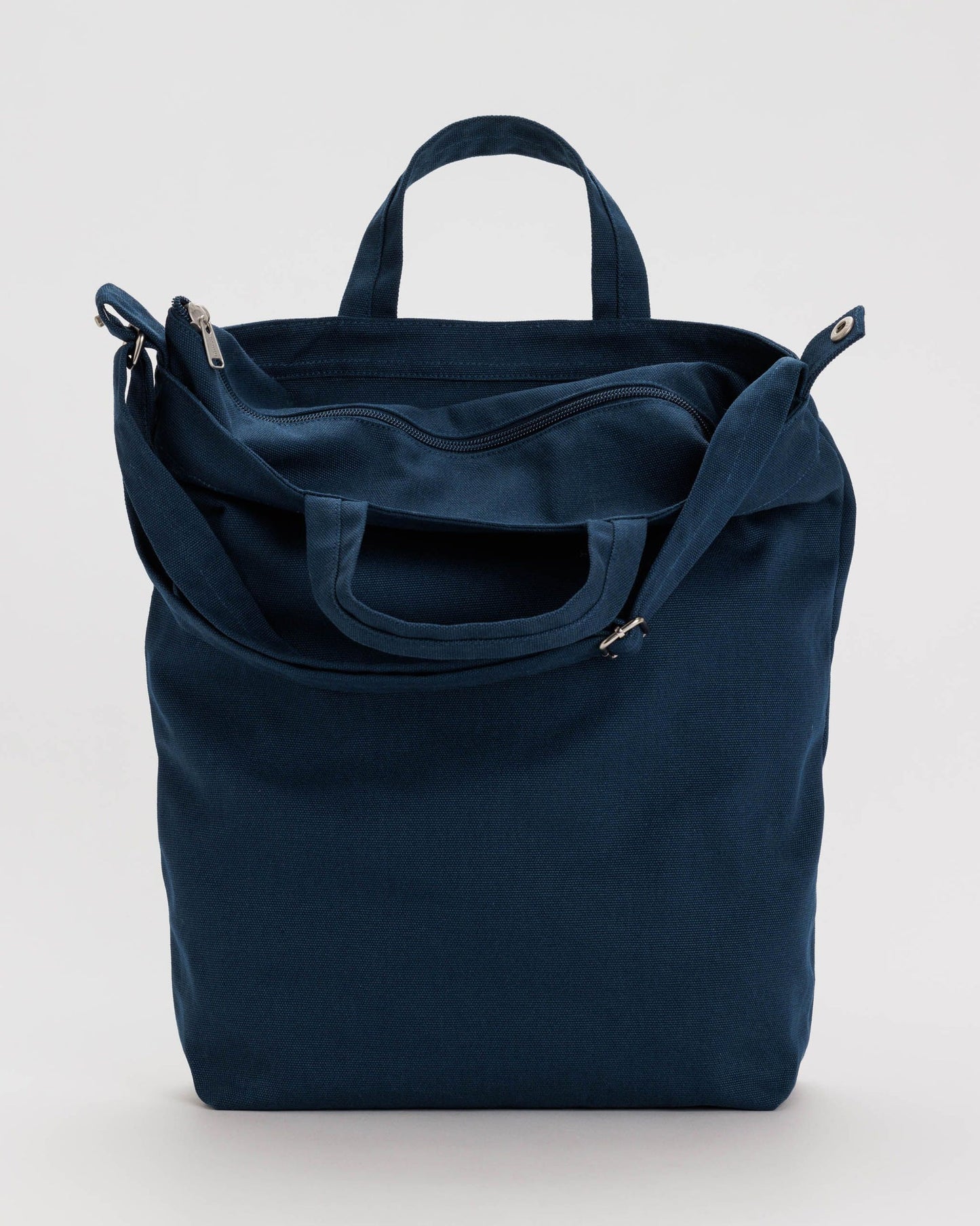 Duck ZIP Navy Cabas