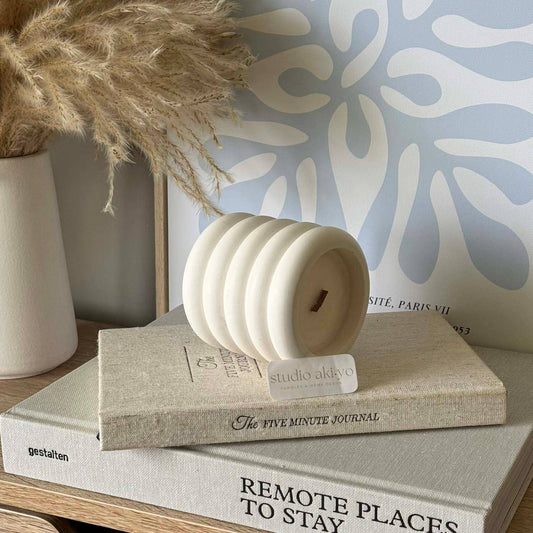 Nuage Bougie de soja Miel, figue et gingembre