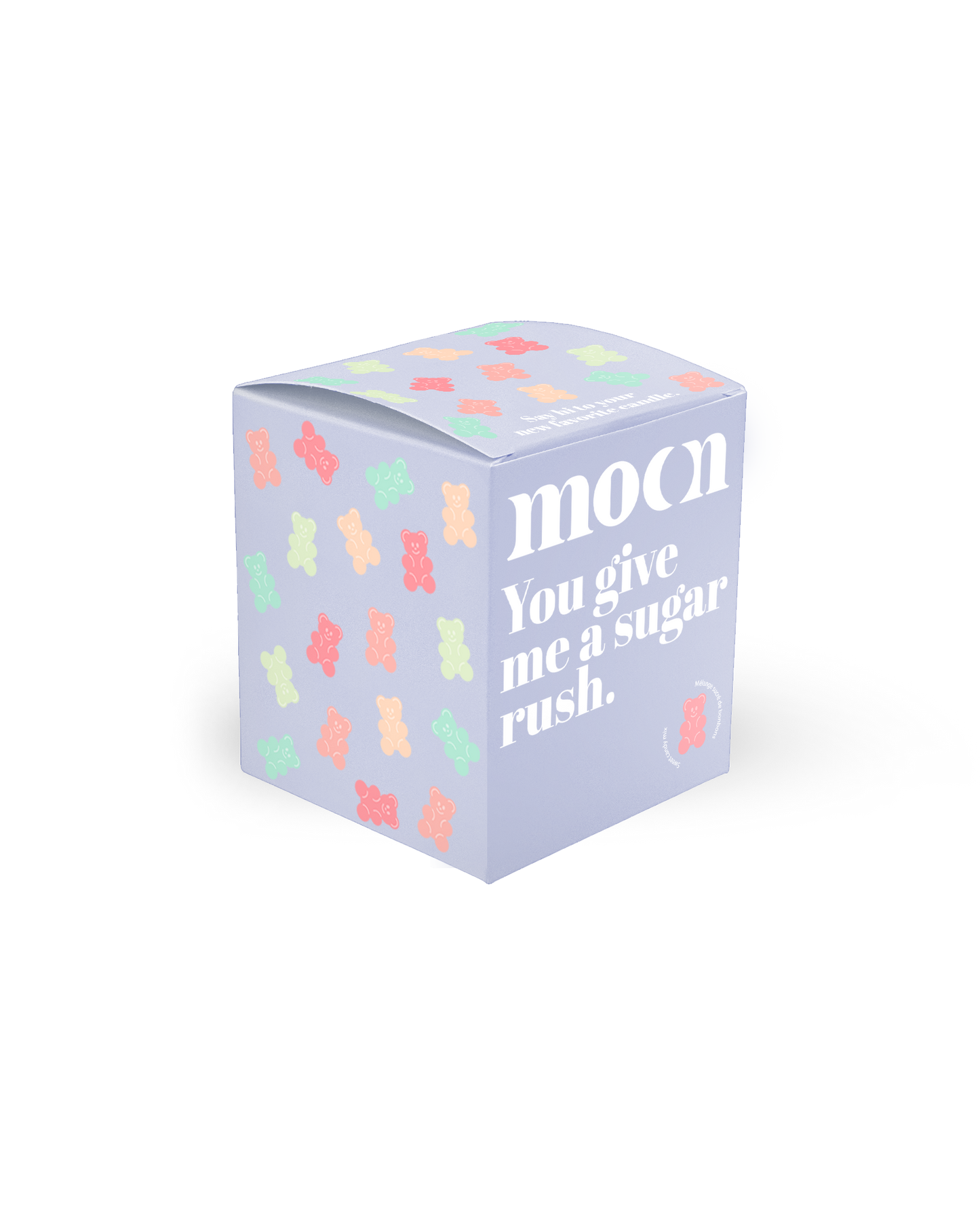 You give me a sugar rush Bougie de soja