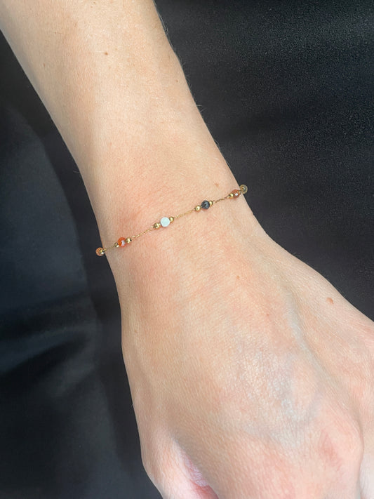 Solonyx Bracelet perles naturelles