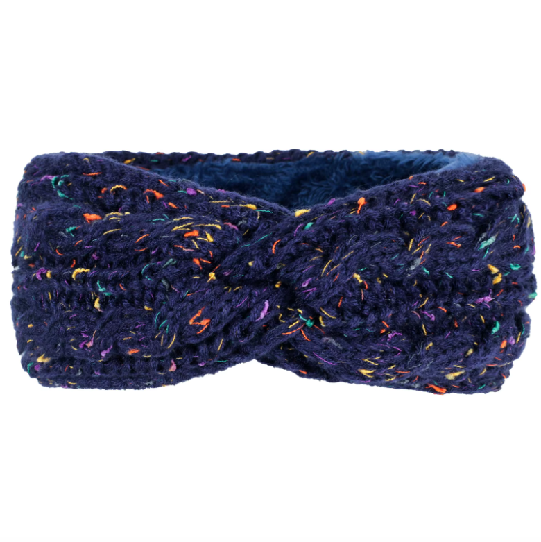 Livia 7 couleurs - Bandeau hiver chaud doublé