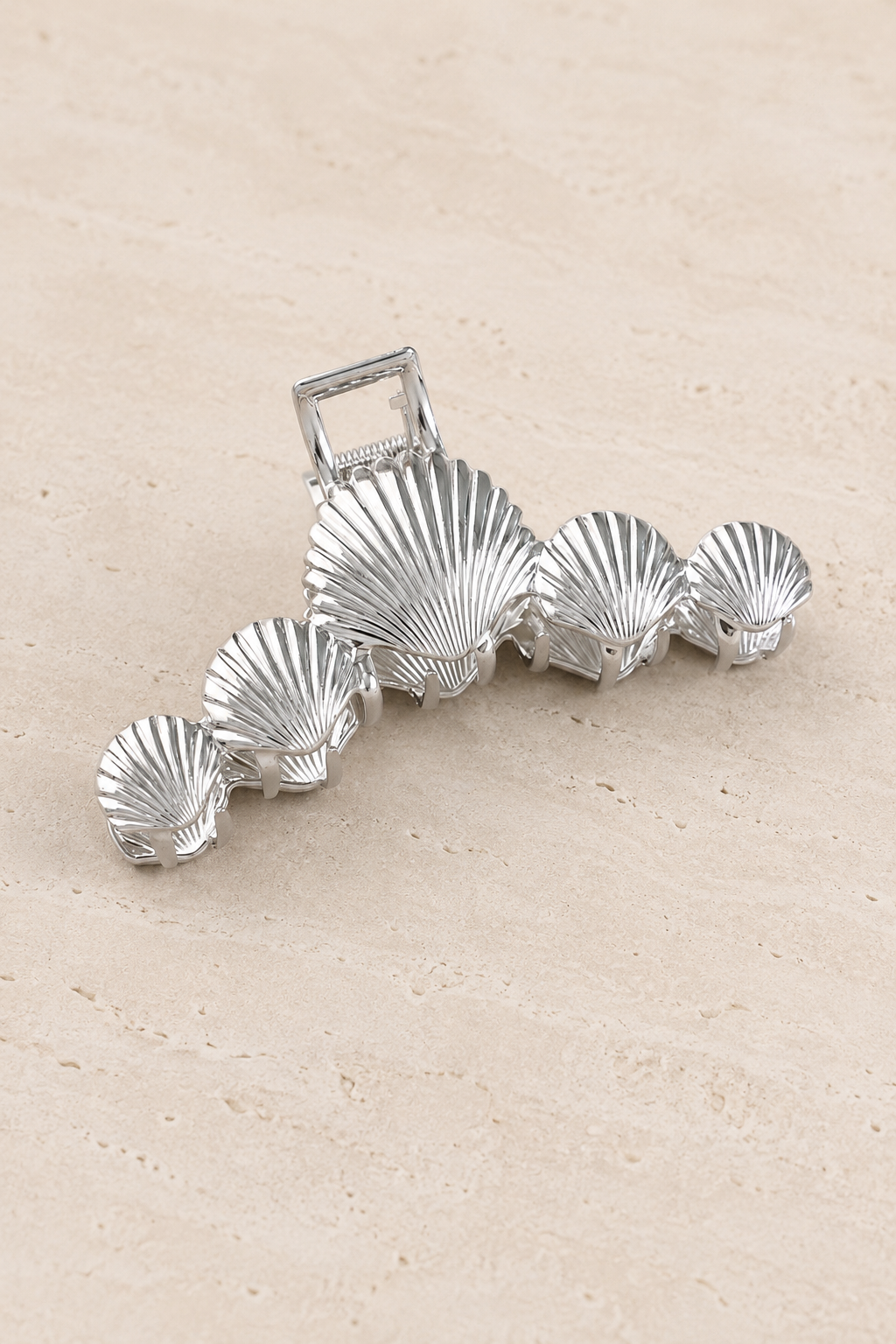 Coquillages - Pince à cheveux en métal
