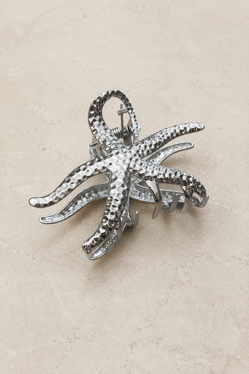Étoile de mer dansante - Pince à cheveux en métal