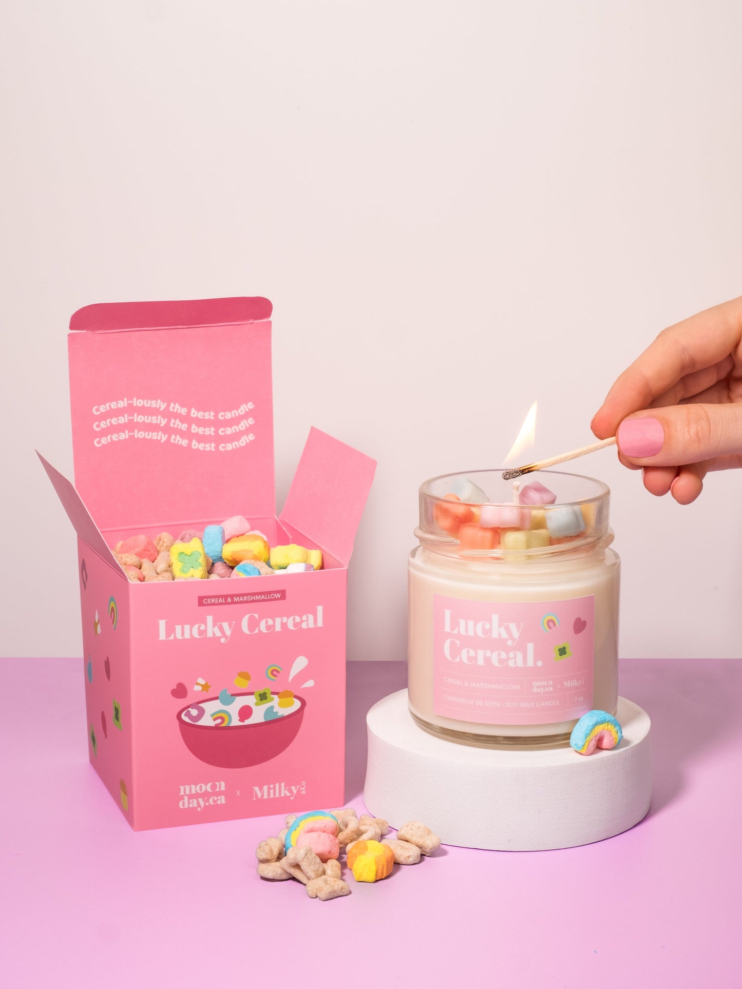 Lucky Cereal Bougie de soja