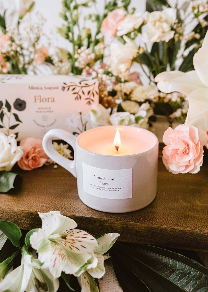 Flora 5.5oz Bougie de soja