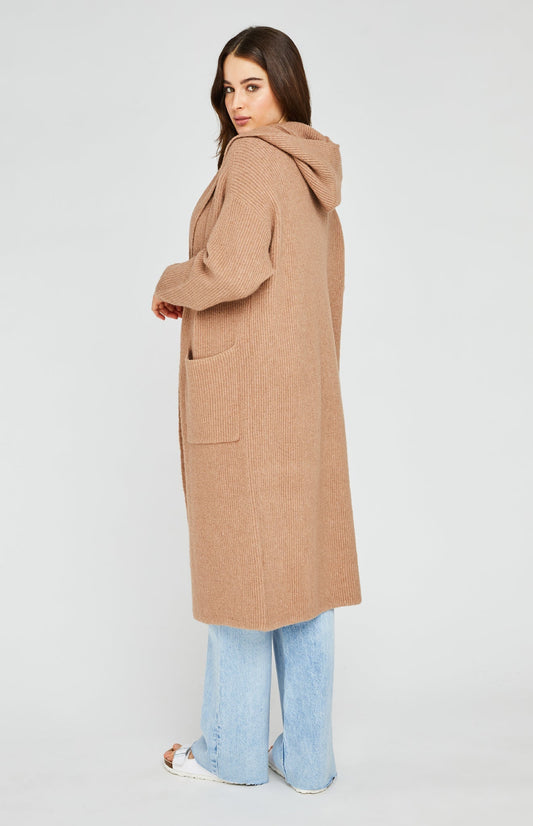 Charlene Brun - Cardigan long douillet