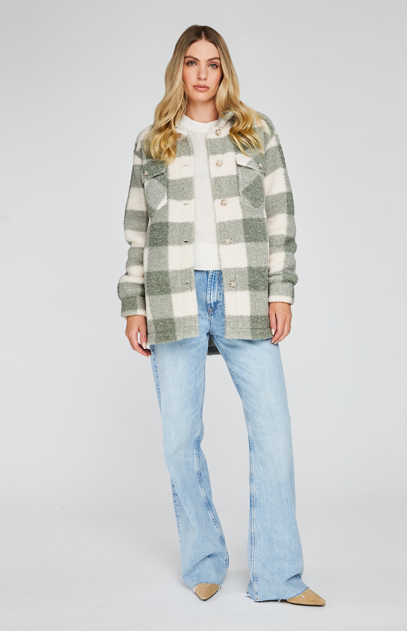 Oaklynn Laurel Plaid Manteau