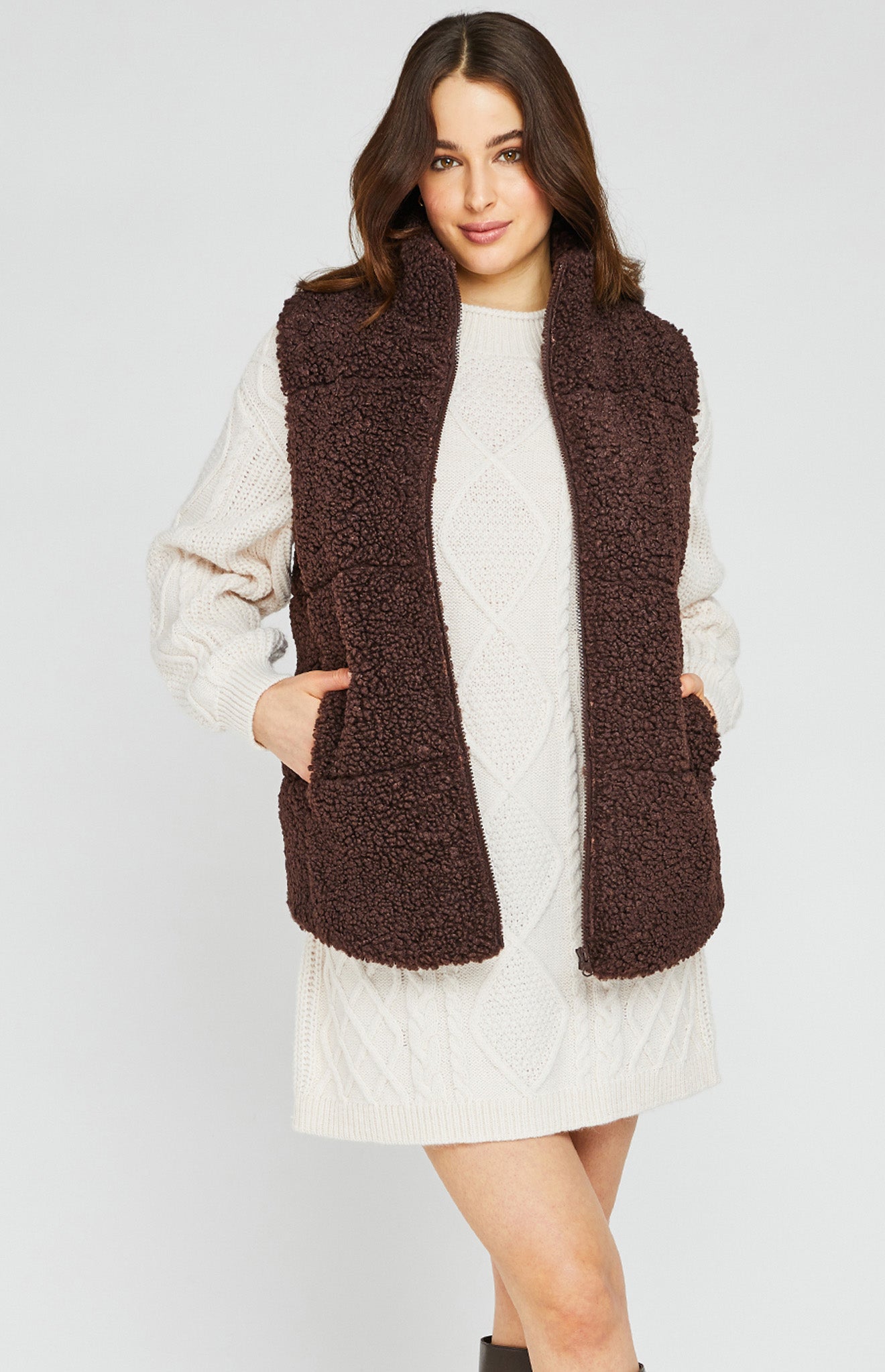 Claudia Doudoune Chocolat