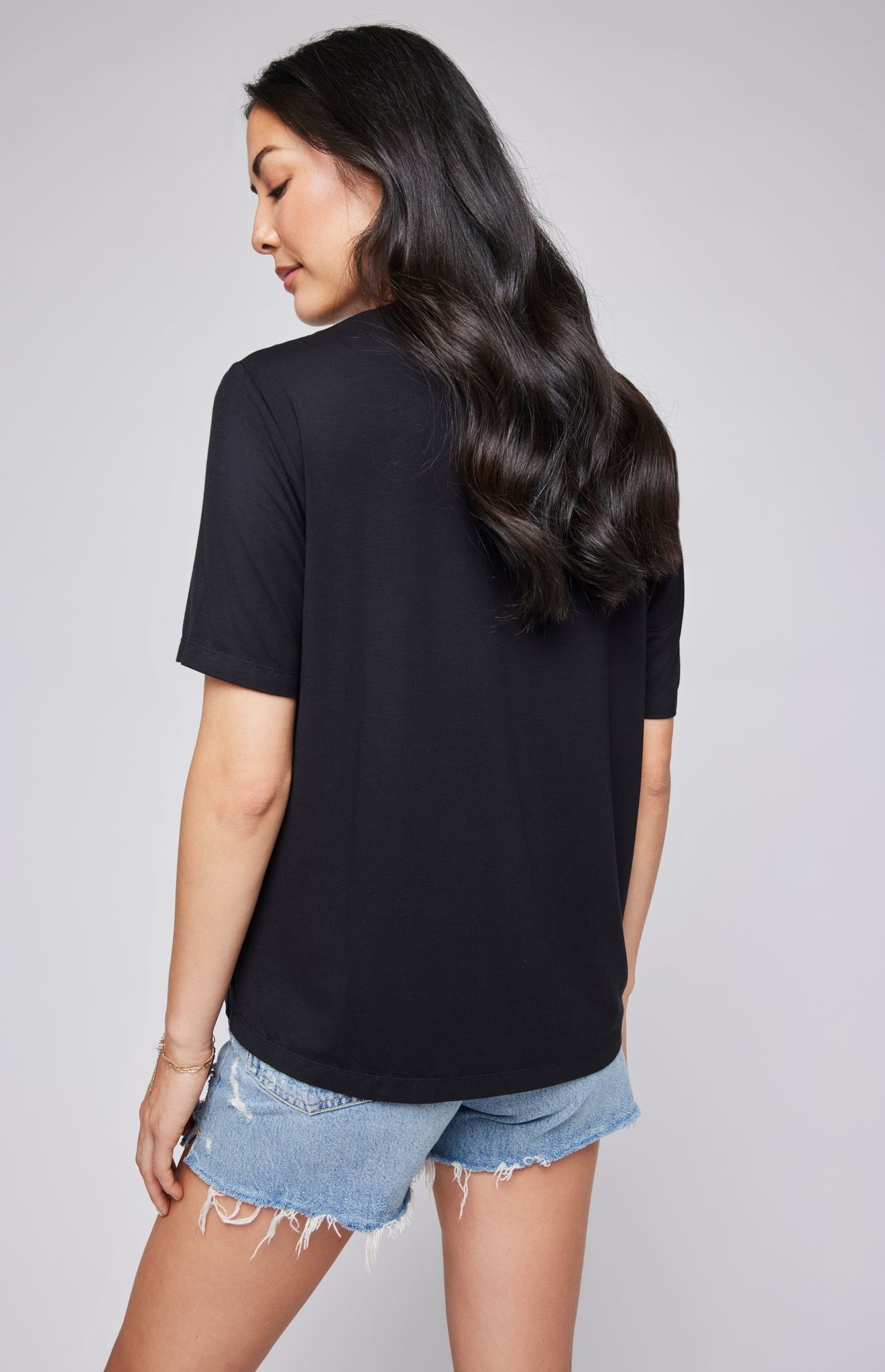 Automne Noir - T-shirt ample léger