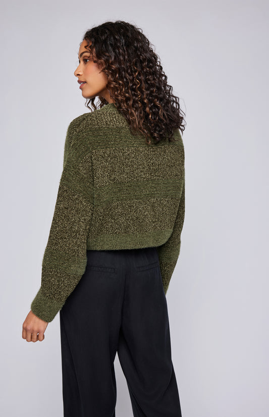 Coralie Olive - Pull extra doux scintillant