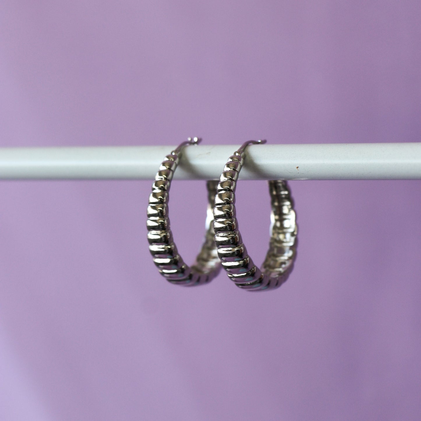 Méli argent Boucles d'oreilles