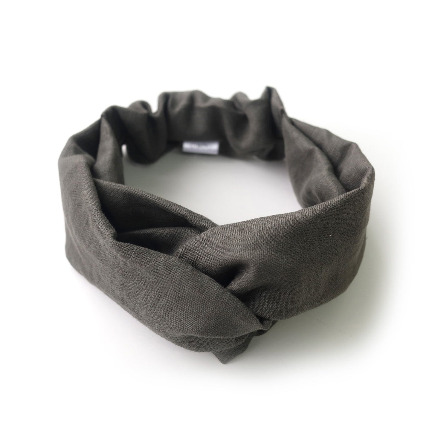 Croisé Vert Fumé Lin Bandeau