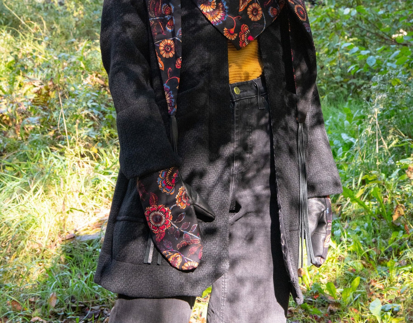 Tricot Olga Mitaines