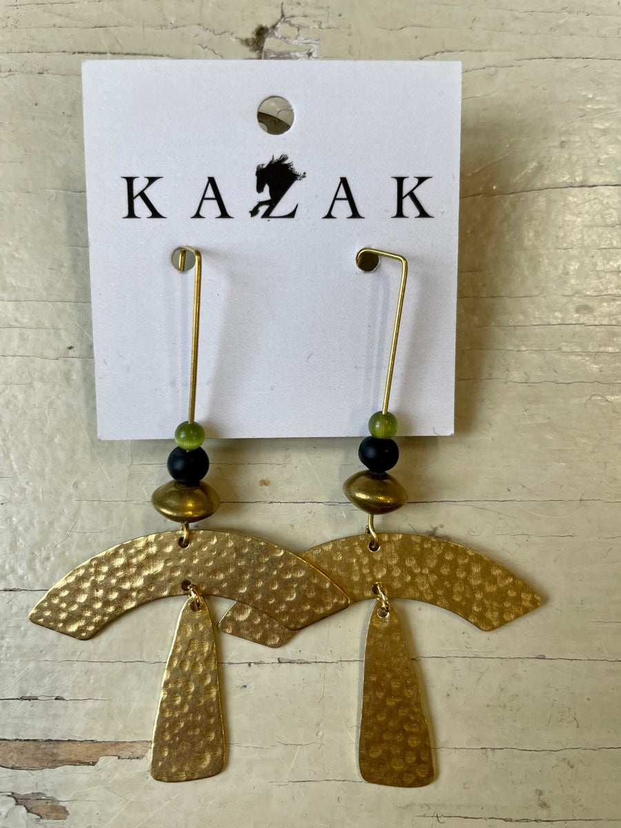 Kumasi Olive Boucles d'oreilles