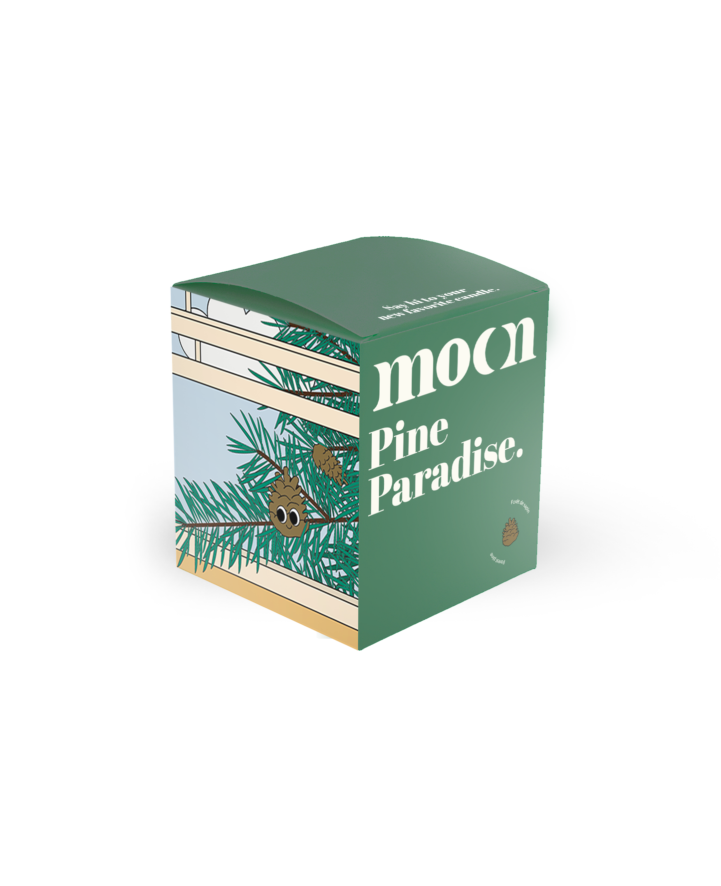 Pine Paradis Bougie de soja