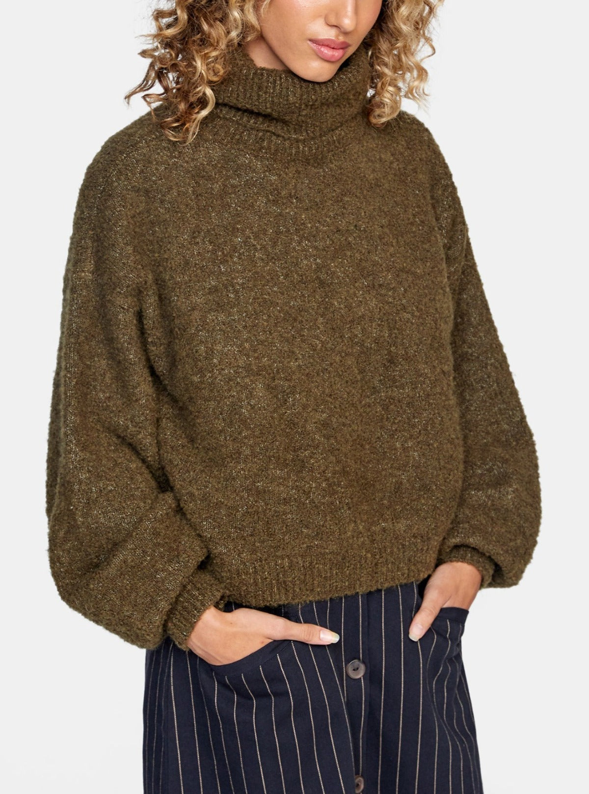 Pull Farewell Dark Olive