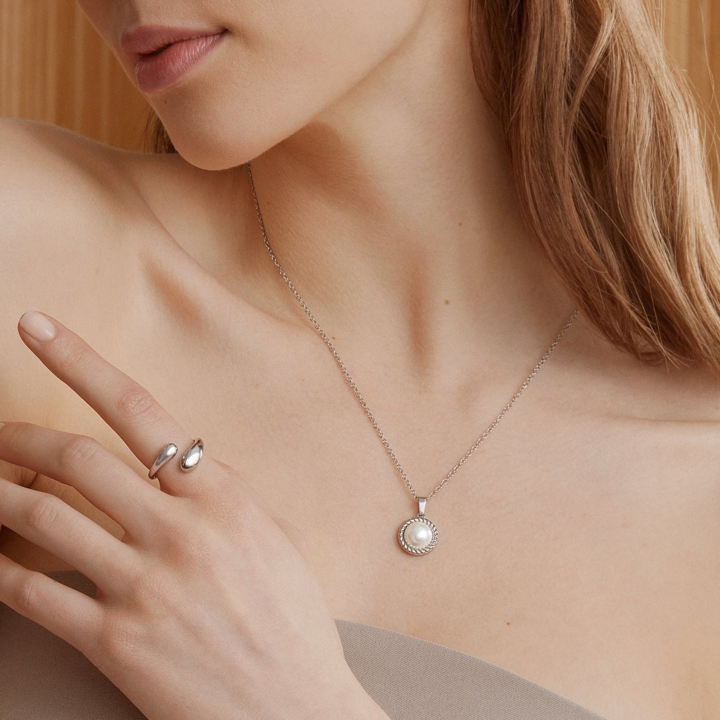 Paloma Argent Collier