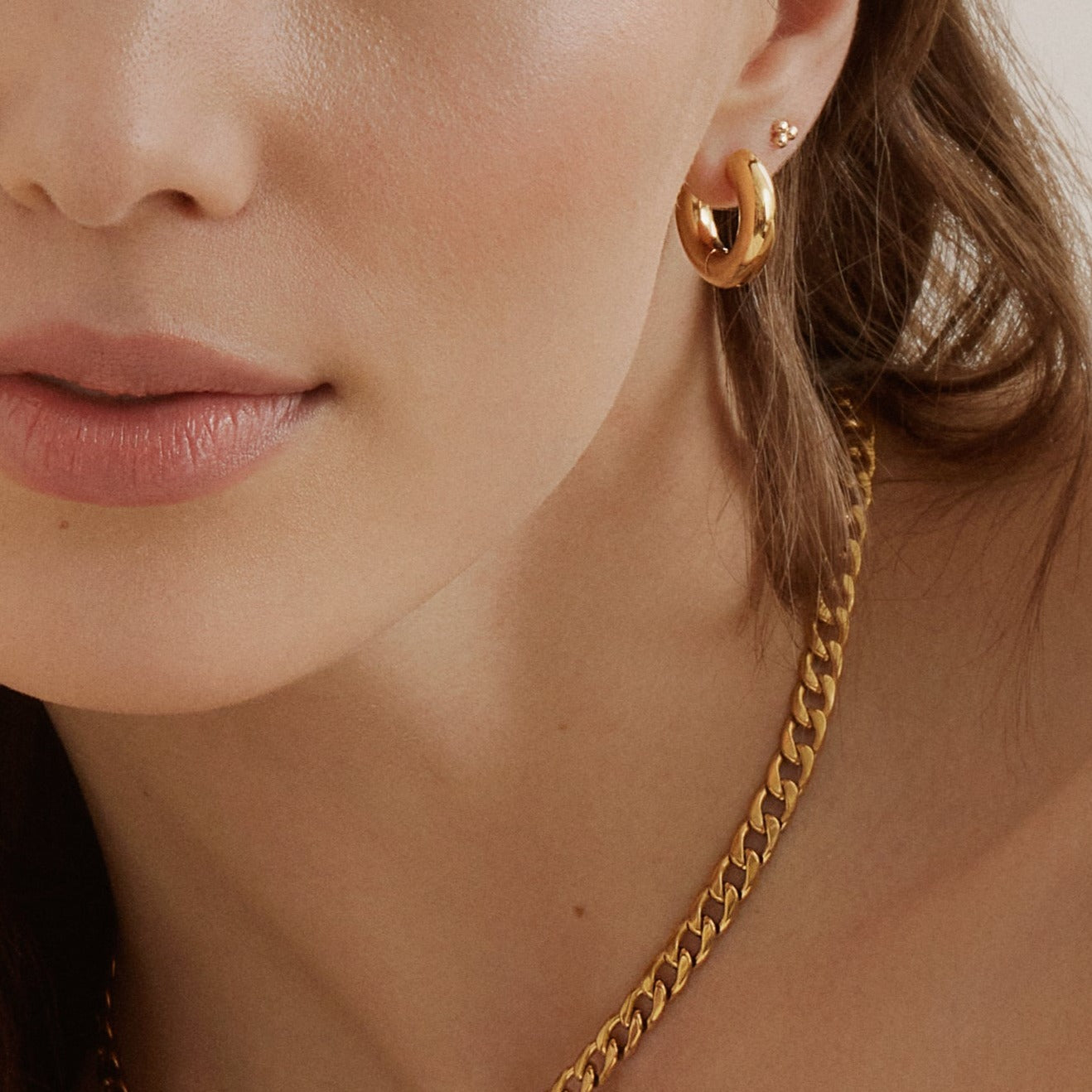 Effortless Or Boucles d'oreilles
