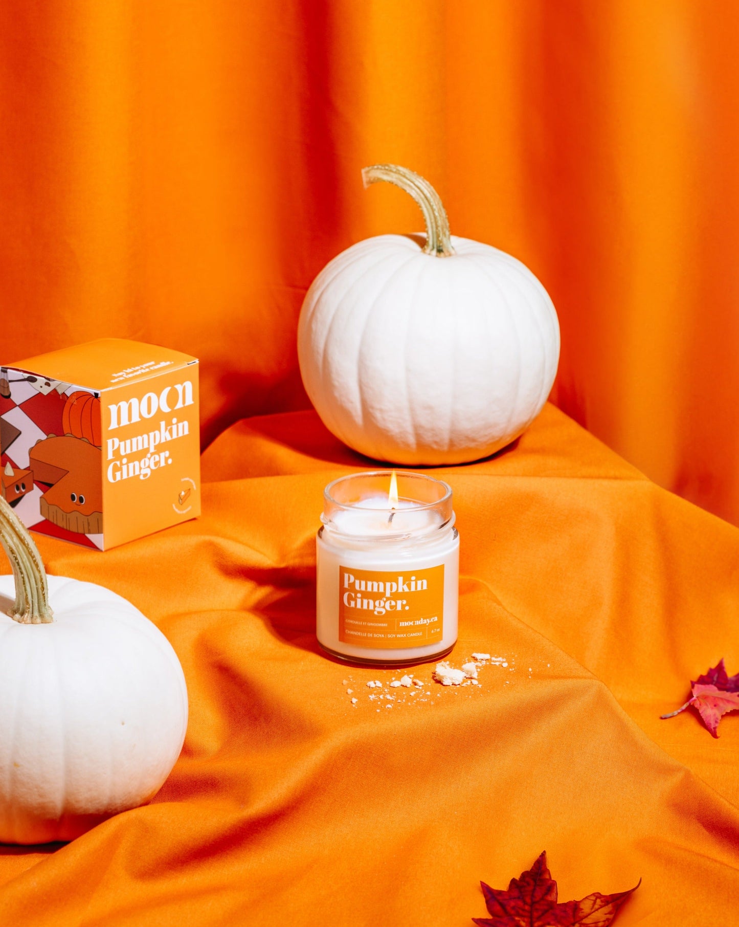 Pumpkin Ginger Bougie de soja