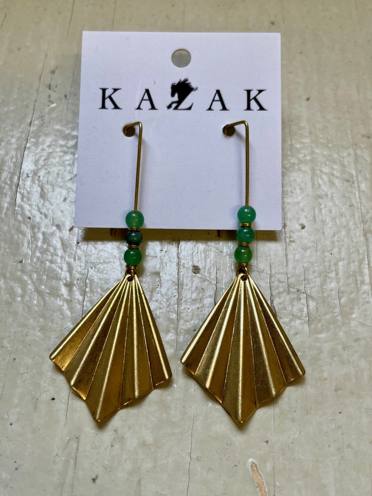 Vadna Jade Boucles d'oreilles
