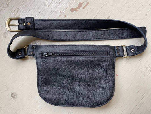 Amaru Bourgogne - Sac artisanale en cuir recyclé