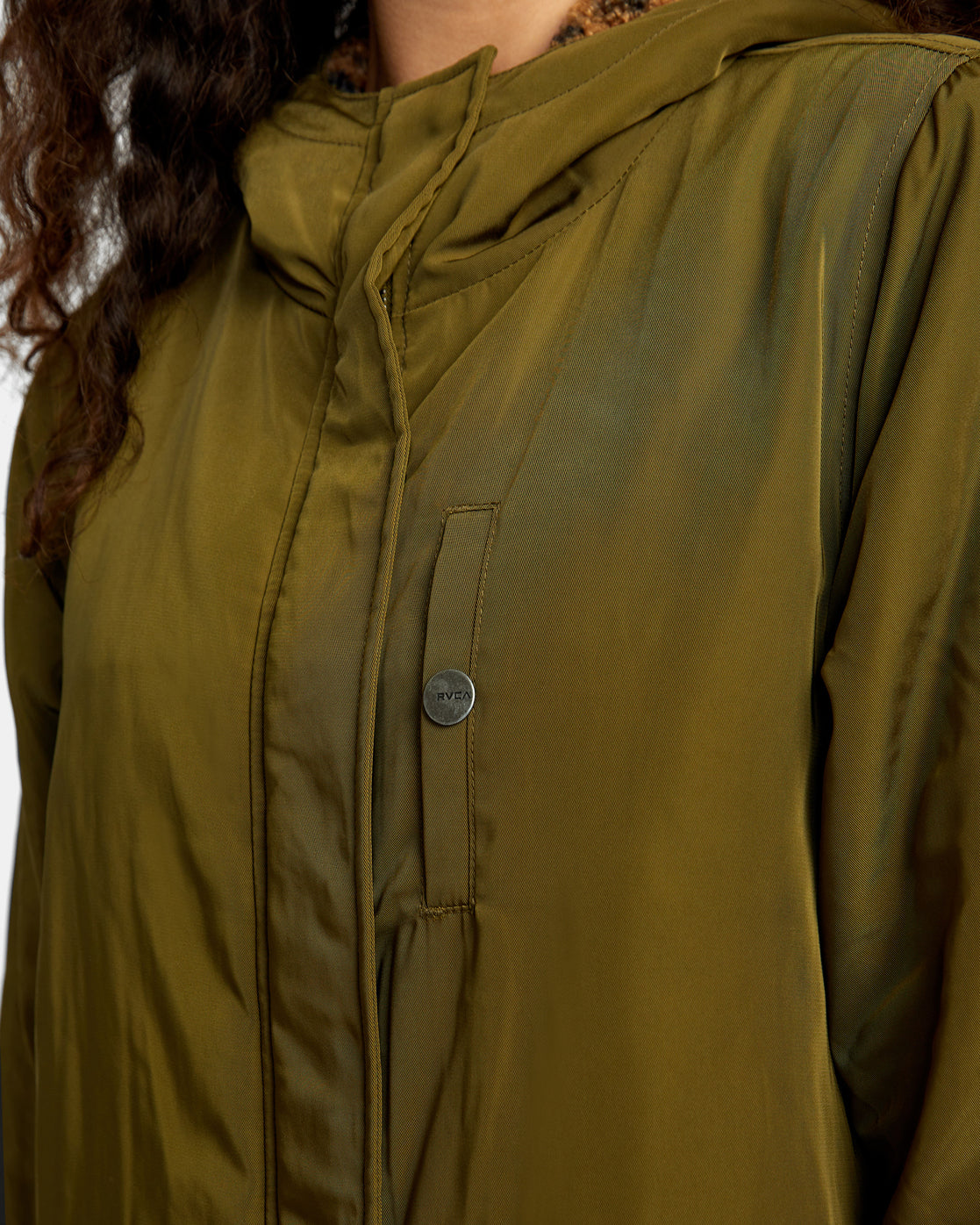 Forager Olive Manteau