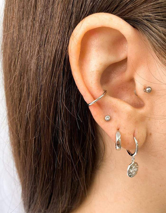 Basic argent Ear cuff