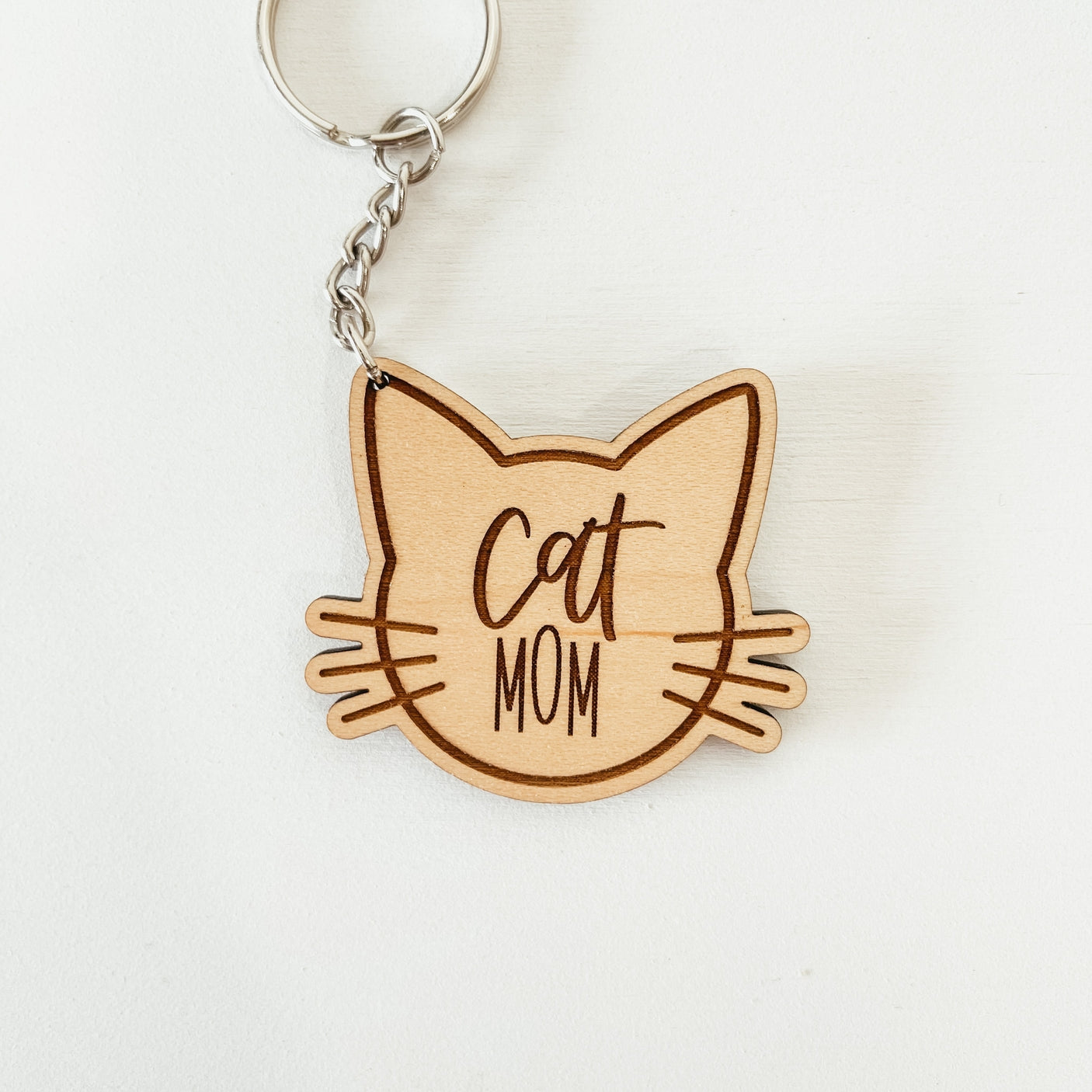 Cat Mom Porte-clé