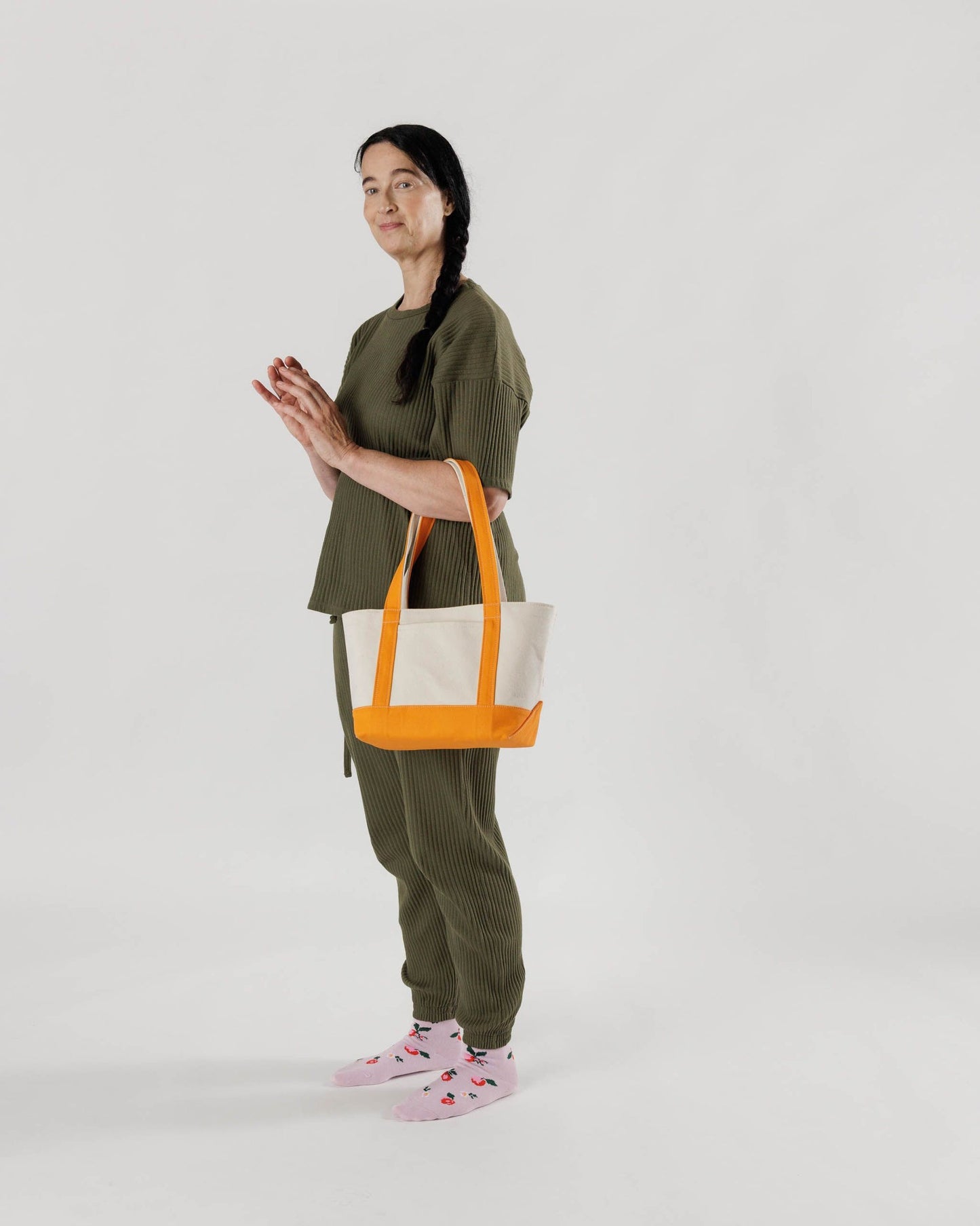 Canvas Tangerine Cabas
