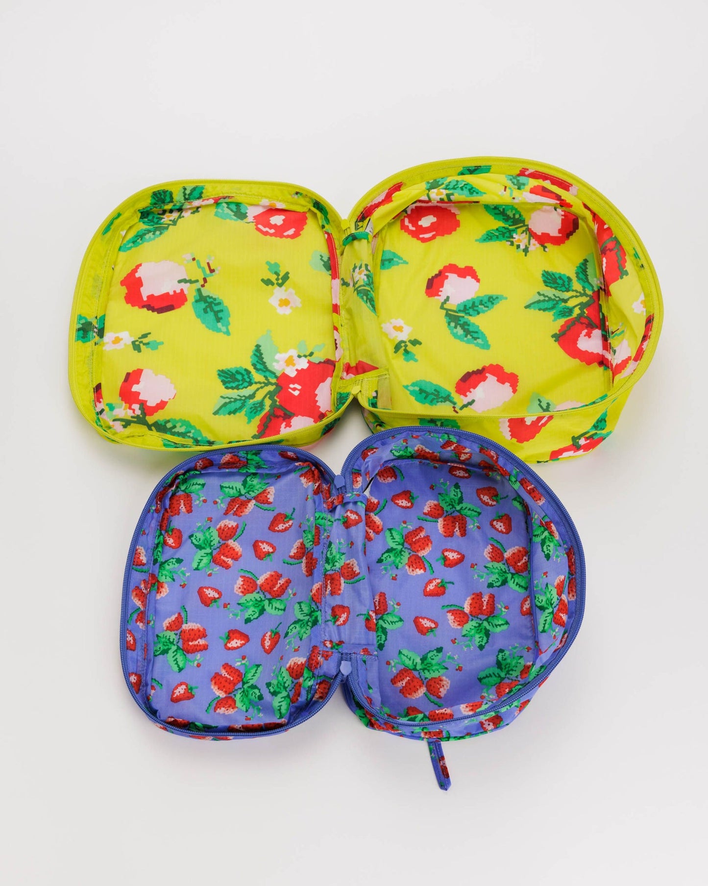 Cube Needlepoint Fruit Pochette de rangement