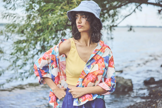 Chila Ara Blanc Chemise Coton Légère