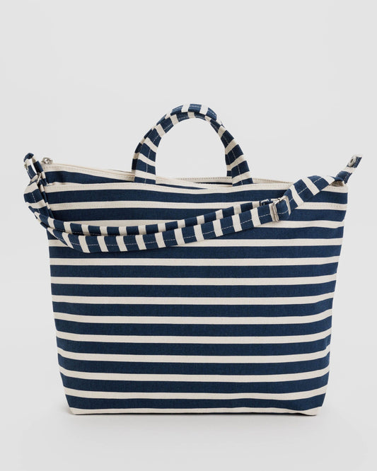Duck ZIP horizontal Navy Stripe Sac