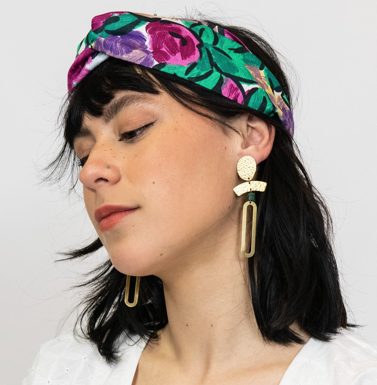 Caribou Forêt Boucles d'oreilles