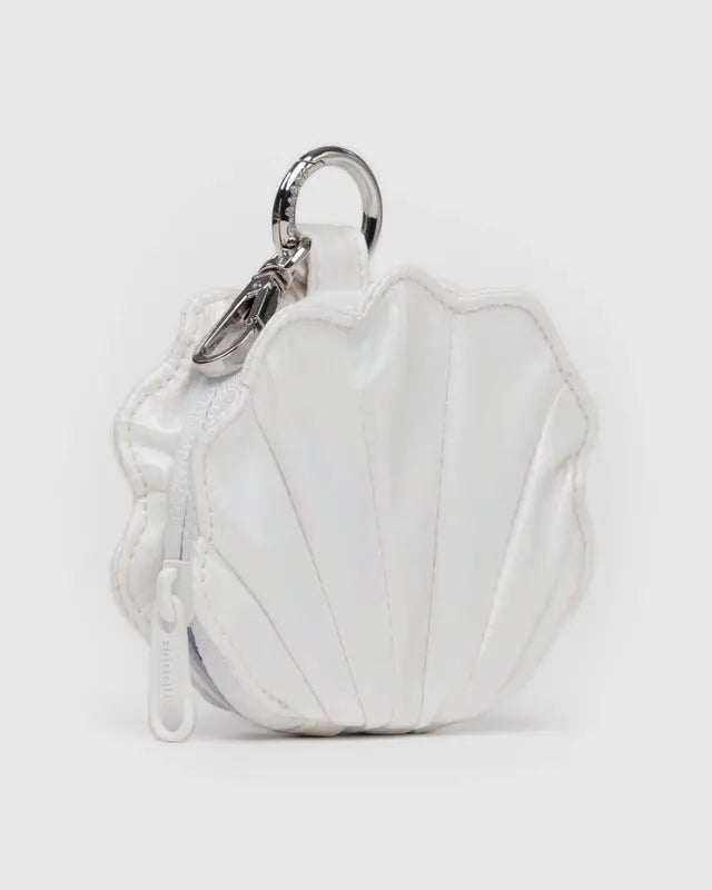 Coquillage Perle Iridescent Porte-clé en nylon recyclé