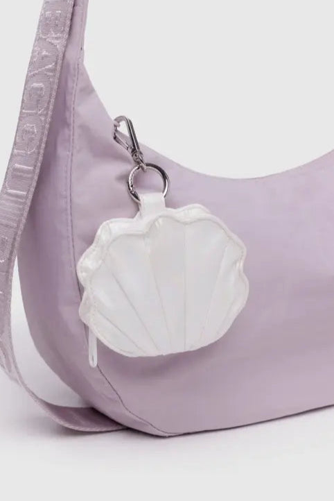 Coquillage Perle Iridescent Porte-clé en nylon recyclé