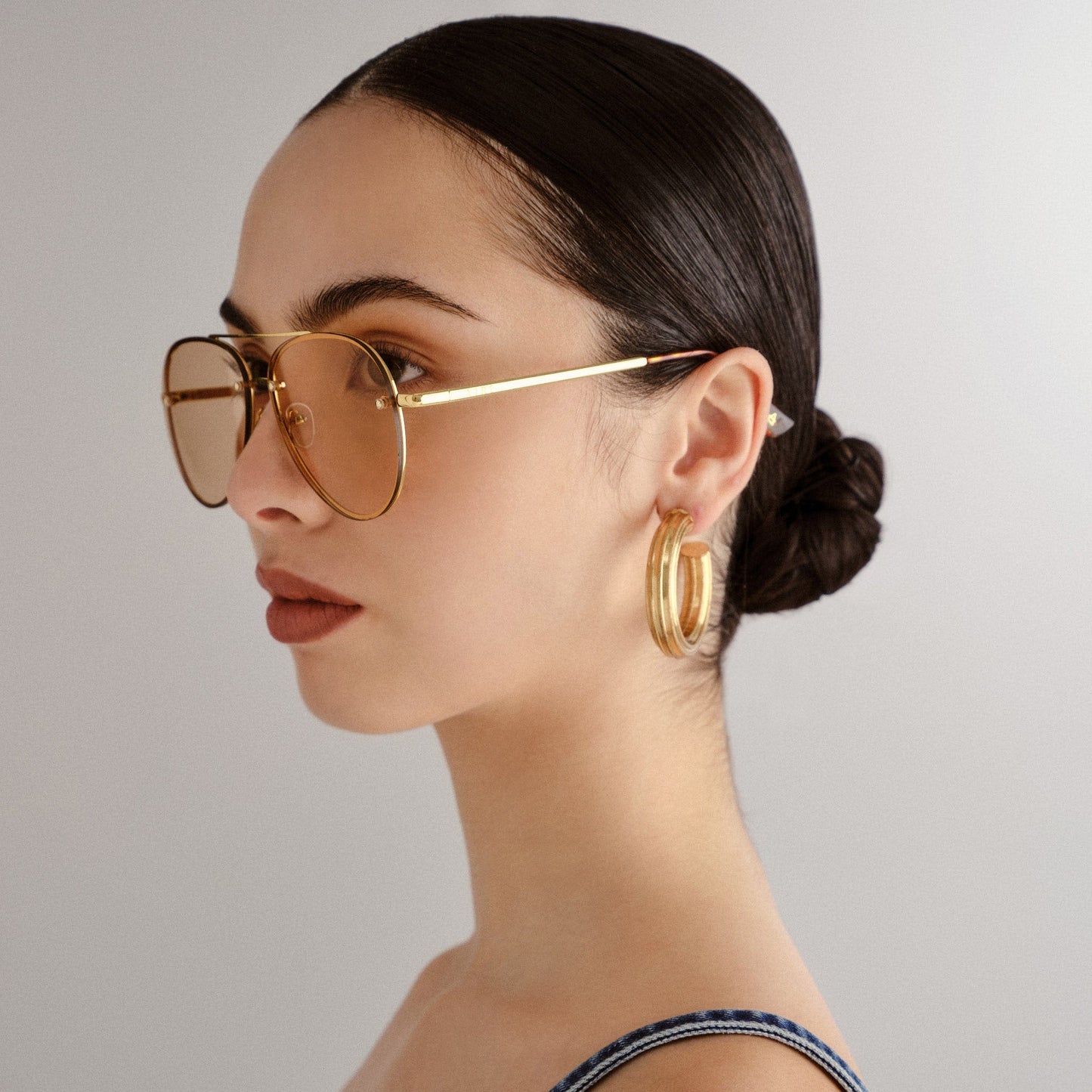 Mirzam Or brillant Lunettes de soleil