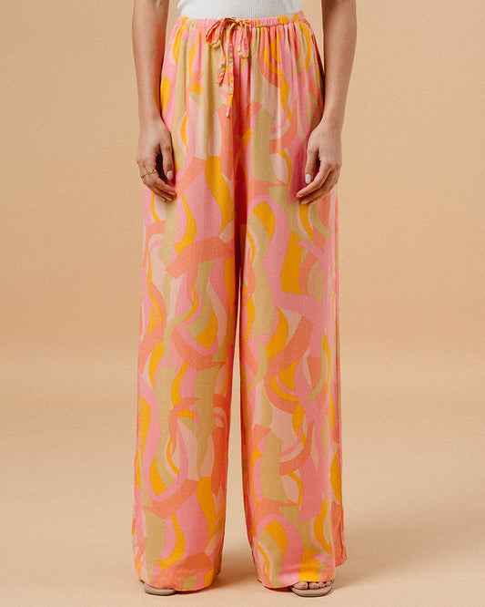 Manish Rose Pantalon